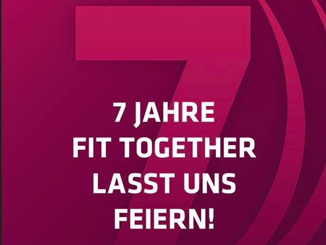Vorschaubild zum Artikel '7 Jahre Fit Together Rabatt Aktion
